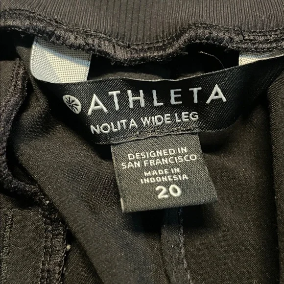 Athleta Nolita Wide Leg Pants size 20 - Picture 4 of 6